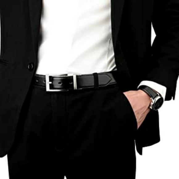 LAVEMI Mens  Belt Reversible Belt - Picture 2 of 10